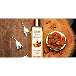 Ubtan ☘ Cold Pressed Sweet Almond Oil ☘ 11 { 50ml/200ml }